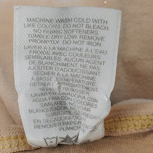 Champion Peach Orange and White Tie Dye Running Crop Tank Top Size Small - Picture 3 of 9